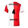 Virallinen Fanipaita Feyenoord Rotterdam Geertruida 4 Kotipelipaita 2023-24 - Miesten